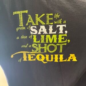 Margaritaville “Tequila” t-shirt size large in GUC